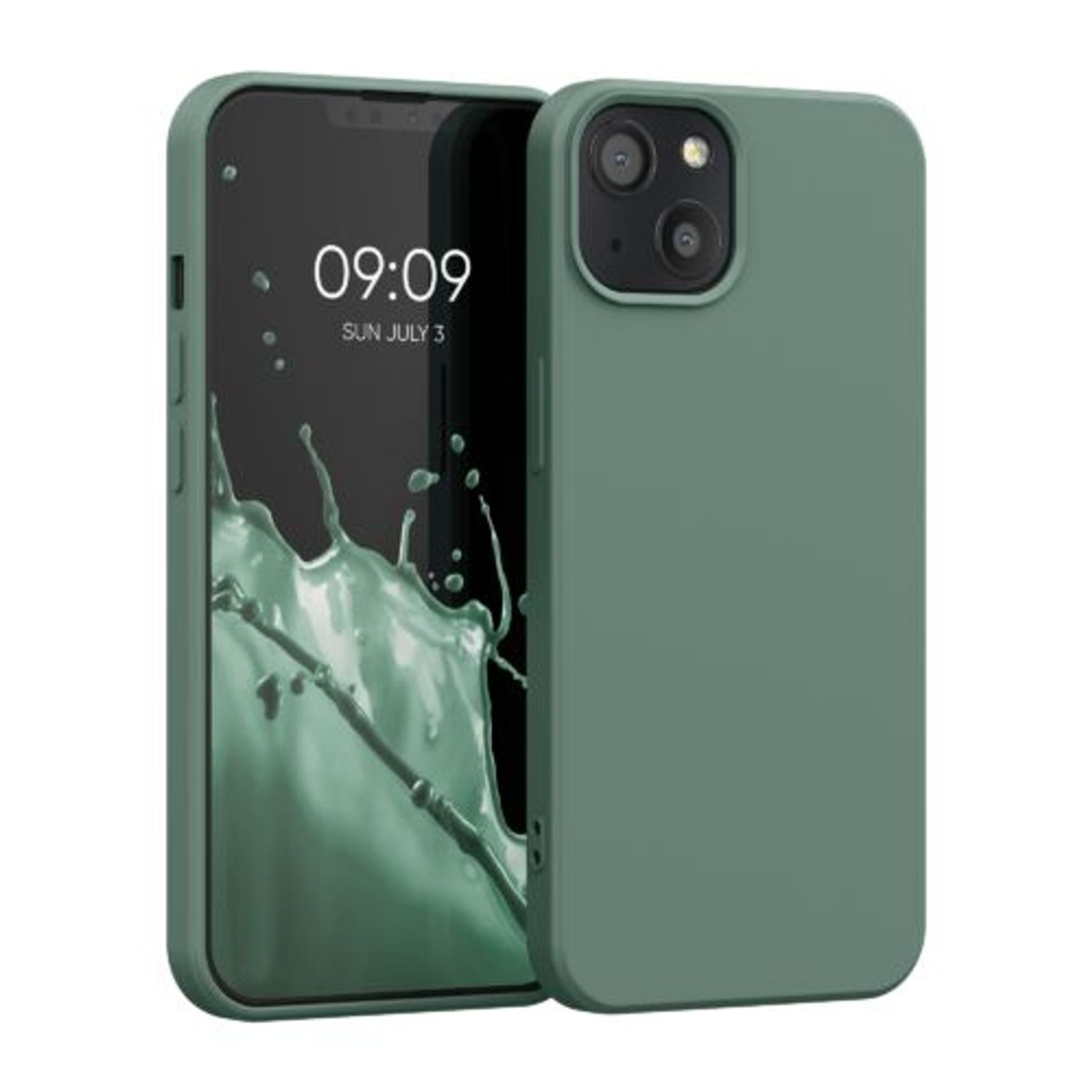 Husa pentru iPhone 13, Silicon, Verde, 55948.166 fotografia produsului