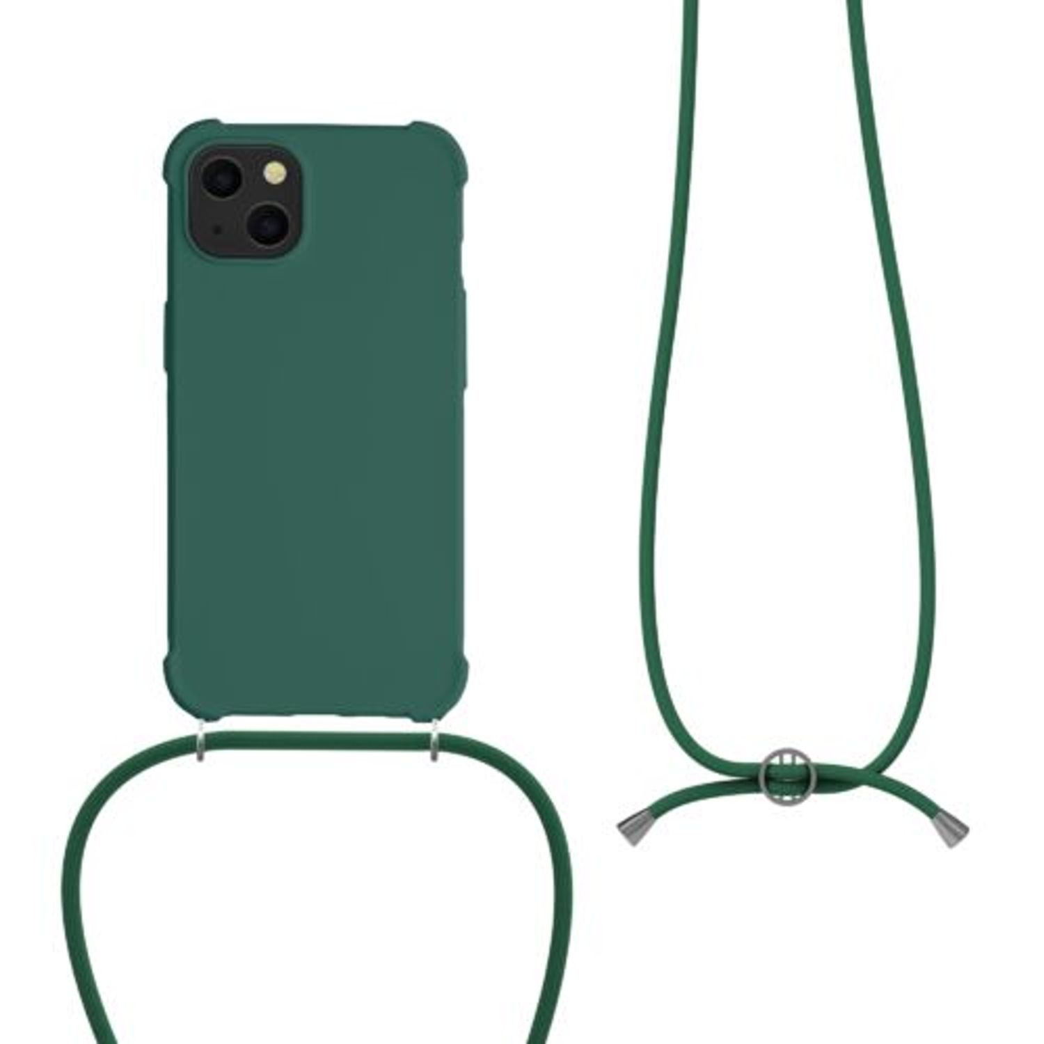 Husa pentru iPhone 13, Silicon, Verde, 55950.80 fotografia produsului View 6 L