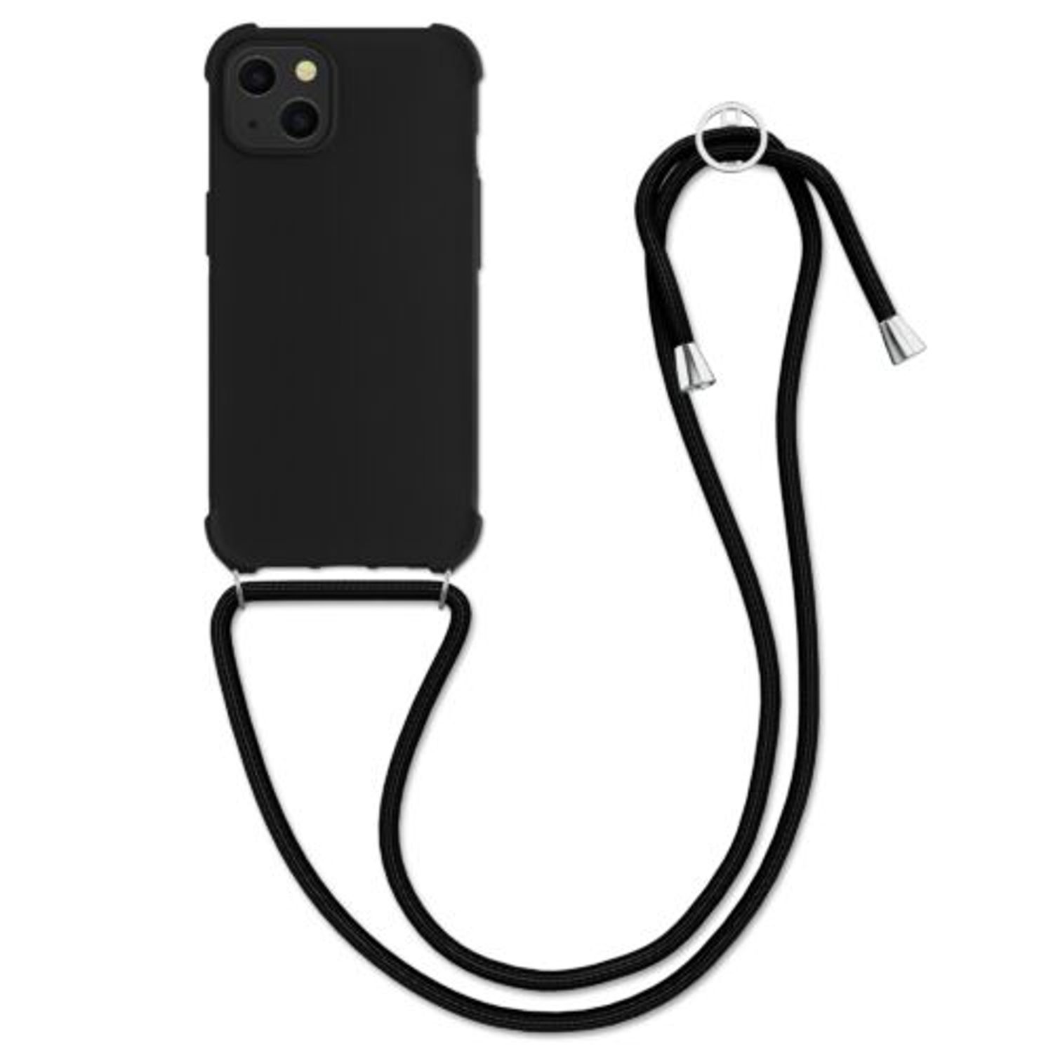 Husa pentru iPhone 13, Silicon, Negru, 55950.01 fotografia produsului