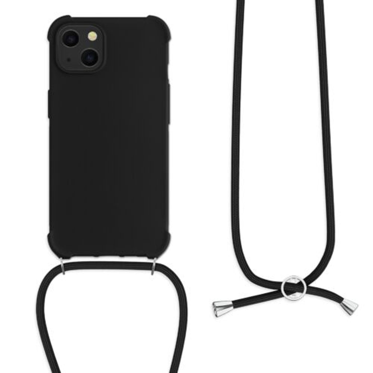 Husa pentru iPhone 13, Silicon, Negru, 55950.01 fotografia produsului View 2 L