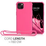 Husa pentru iPhone 13, Silicon, Roz, 55950.77 fotografia produsului View 3 S