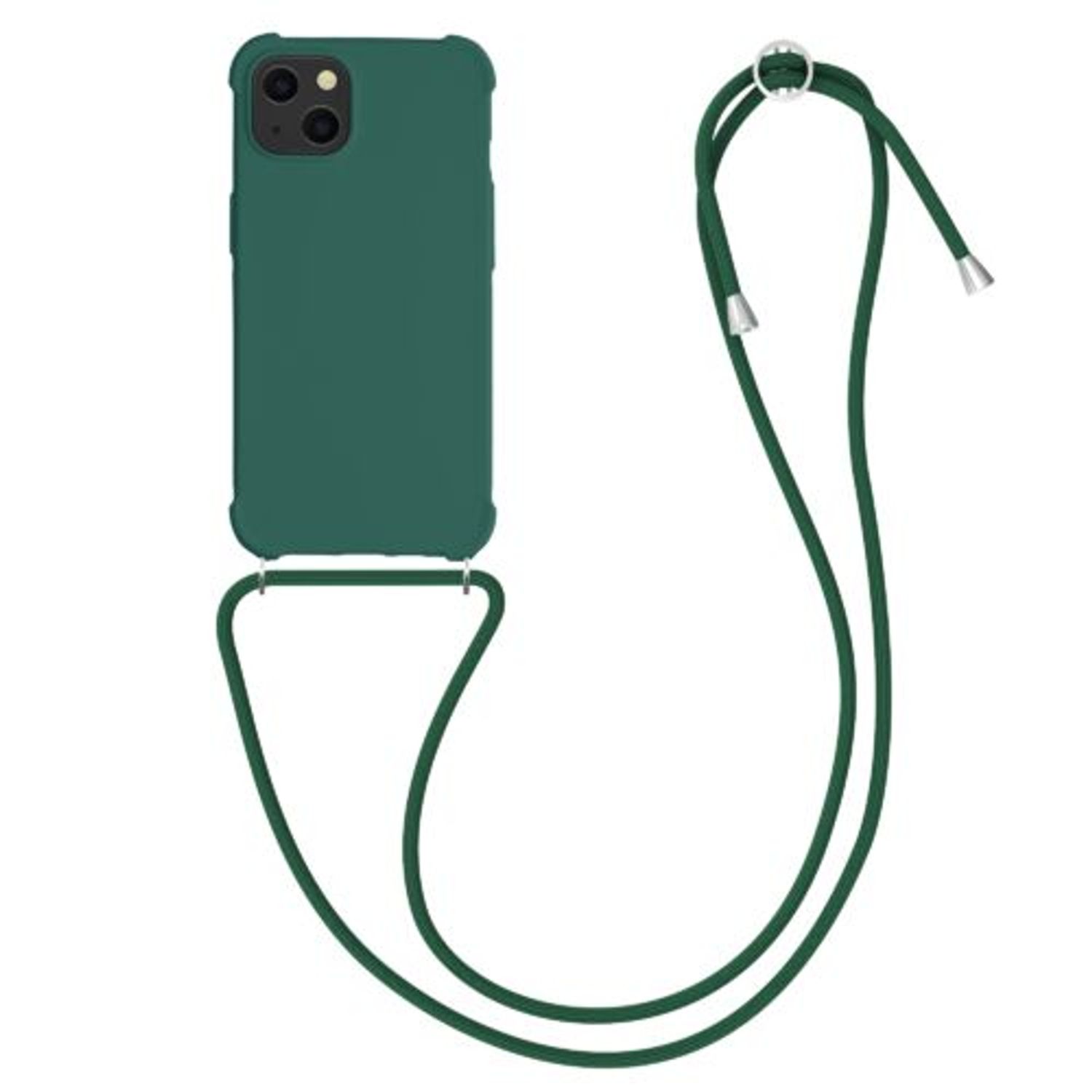 Husa pentru iPhone 13, Silicon, Verde, 55950.80 fotografia produsului