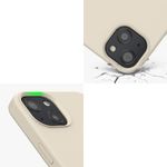 Husa pentru iPhone 13, Silicon, Crem, 55878.16 fotografia produsului View 9 S
