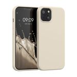 Husa pentru iPhone 13, Silicon, Crem, 55878.16 fotografia produsului