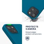 Husa pentru iPhone 13, Silicon, Albastru, 55878.224 fotografia produsului View 7 S
