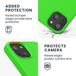 Husa pentru iPhone 13, Silicon, Verde, 55878.159 fotografia produsului View 4 S