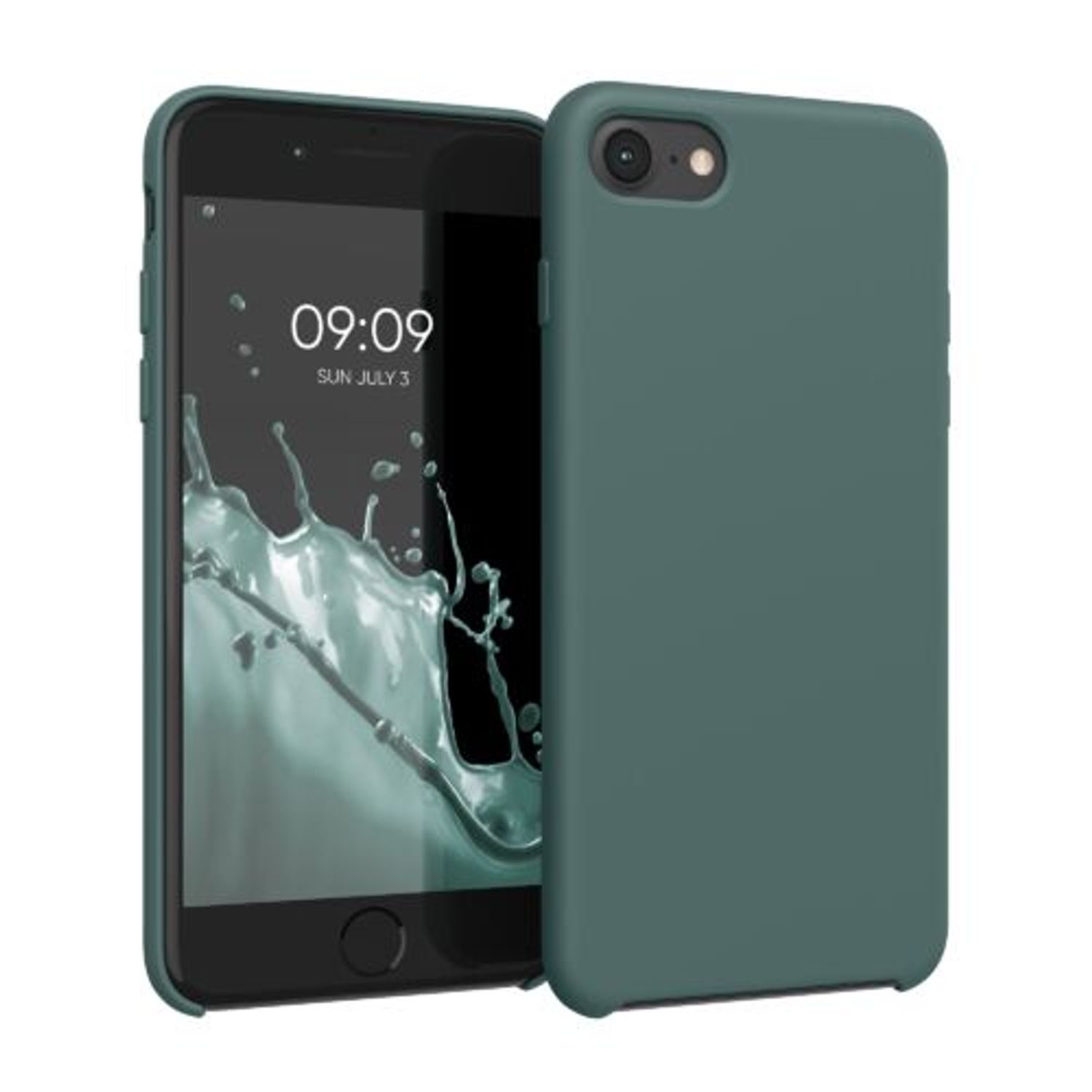 Husa pentru Apple iPhone 8/iPhone 7/iPhone SE 2, Silicon, Verde, 40225.171 fotografia produsului