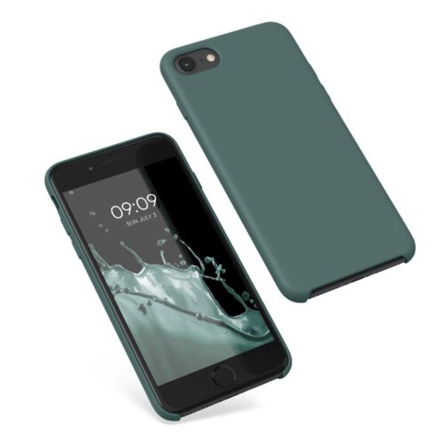 Husa pentru Apple iPhone 8/iPhone 7/iPhone SE 2, Silicon, Verde, 40225.171 fotografia produsului View 2 L