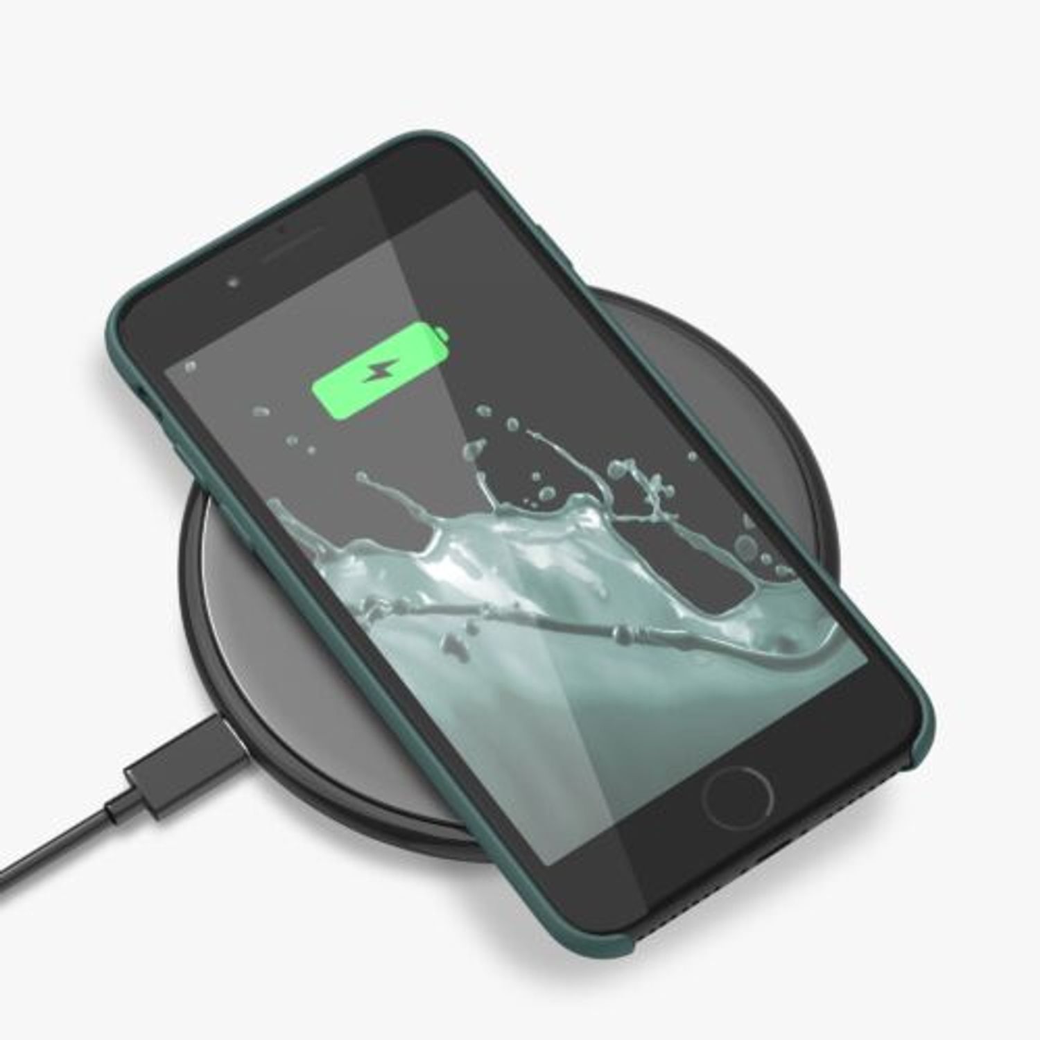 Husa pentru Apple iPhone 8/iPhone 7/iPhone SE 2, Silicon, Verde, 40225.171 fotografia produsului View 9 L