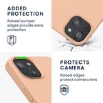 Husa pentru iPhone 13, Silicon, Rose Gold, 55878.138 fotografia produsului View 15 S
