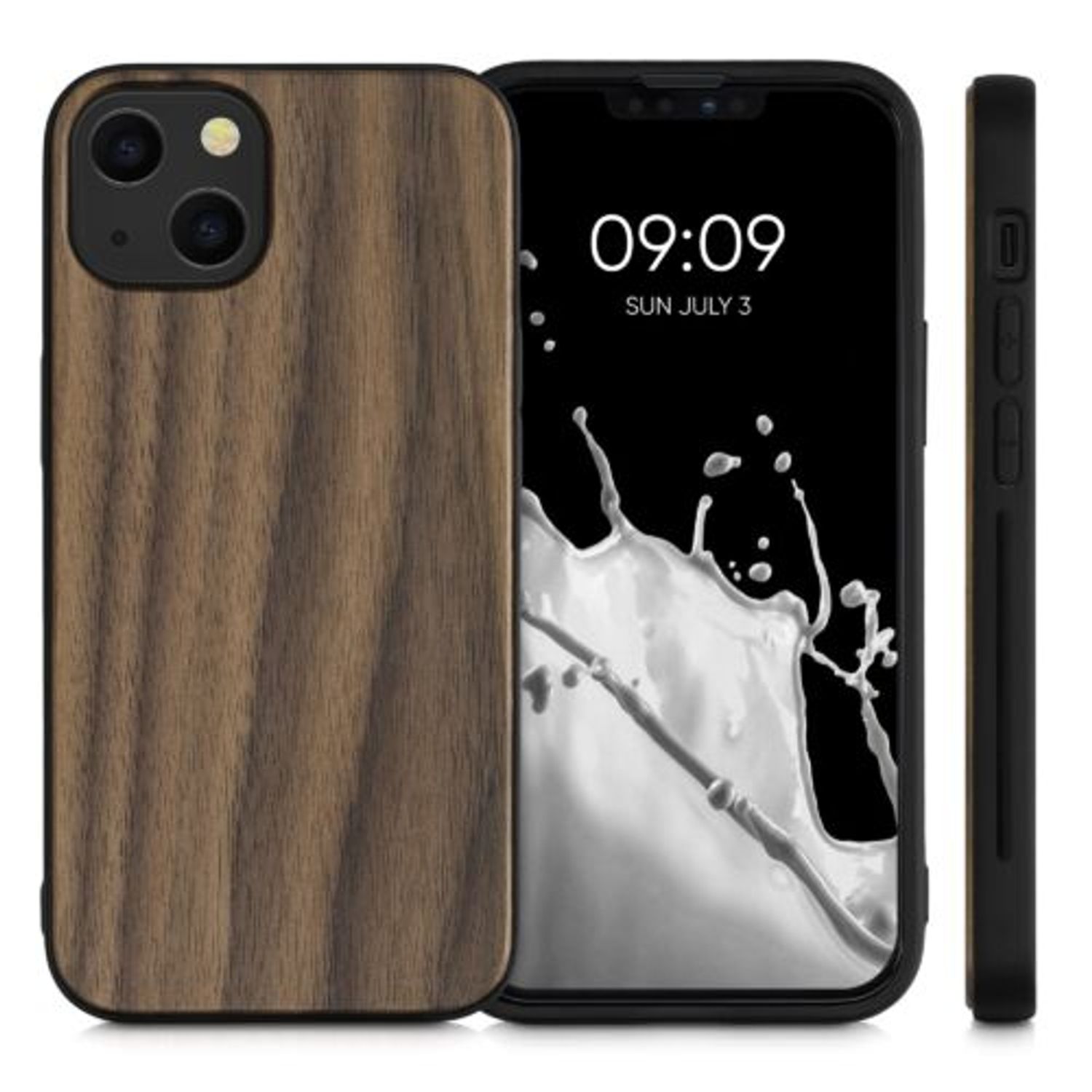Husa pentru iPhone 13, Lemn, Maro, 55954.18 fotografia produsului View 2 L