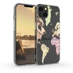Husa pentru iPhone 13, Silicon, Multicolor, 55947.01 fotografia produsului