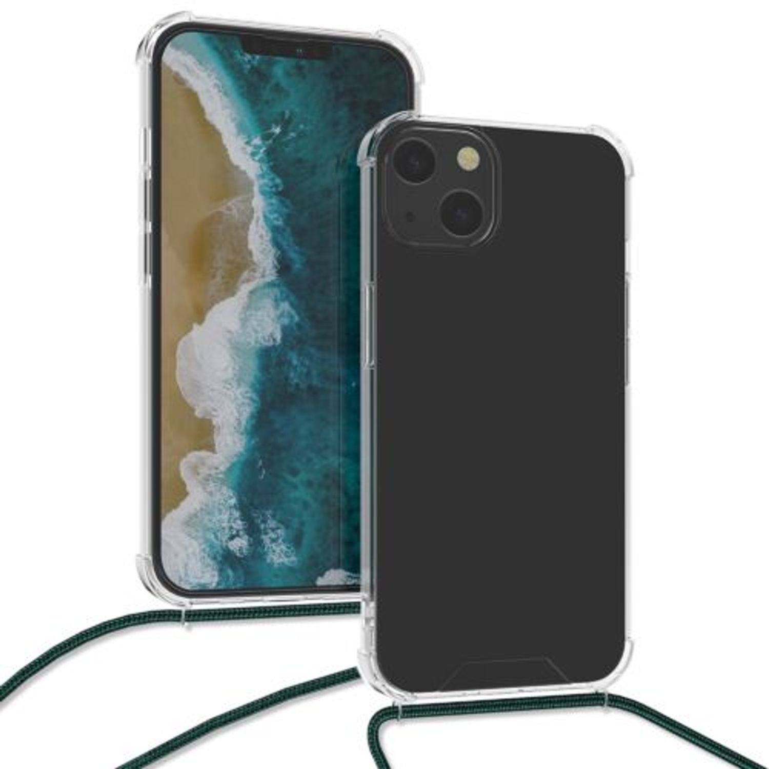 Husa pentru iPhone 13, Silicon, Transparent, 55949.80 fotografia produsului View 5 L