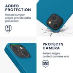 Husa pentru iPhone 13, Silicon, Albastru, 55944.224 fotografia produsului View 4 S