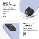 Husa pentru iPhone 13, Silicon, Albastru, 55944.58 fotografia produsului View 4 S