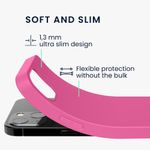 Husa pentru iPhone 13, Silicon, Roz, 55944.213 fotografia produsului View 3 S