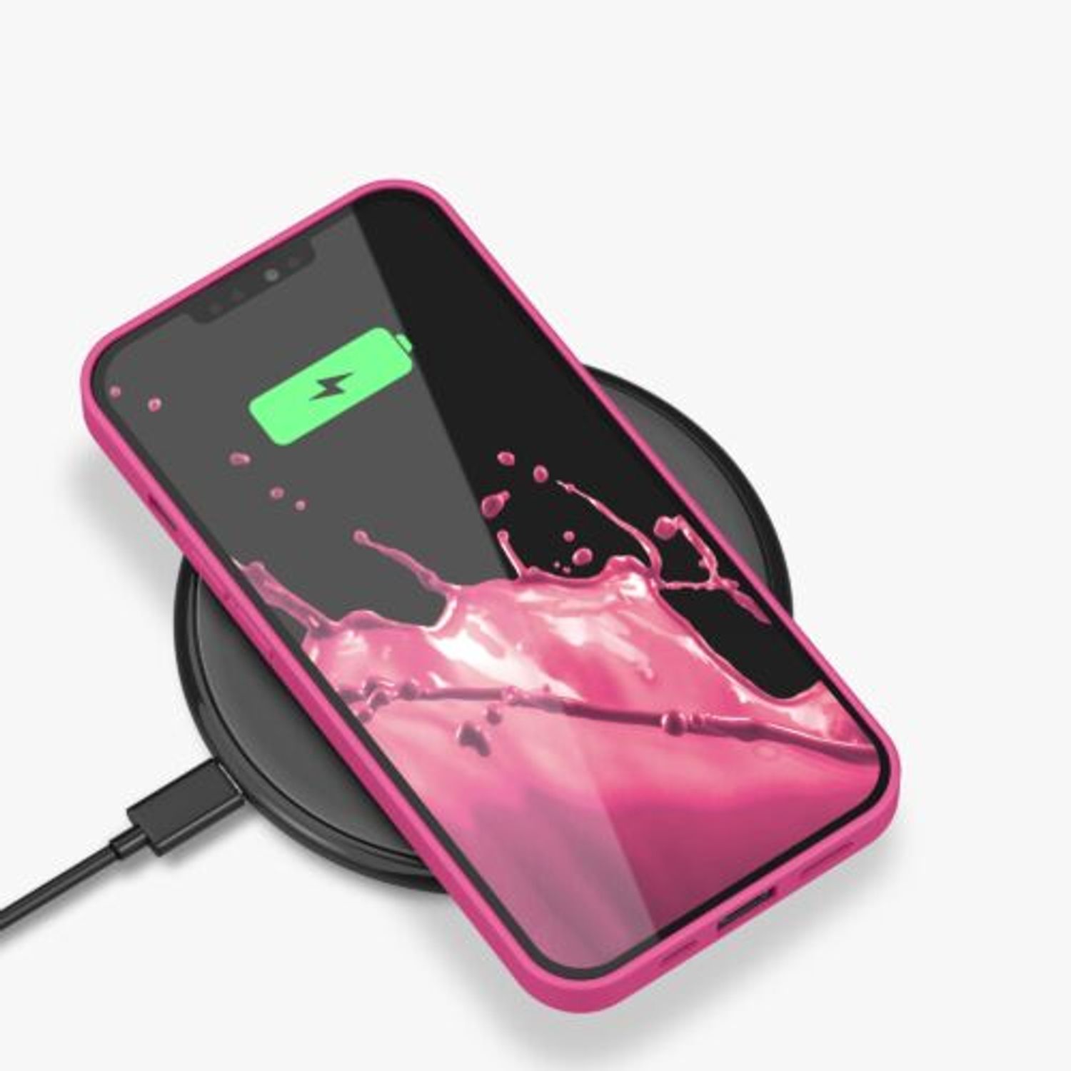 Husa pentru iPhone 13, Silicon, Roz, 55944.213 fotografia produsului View 11 L