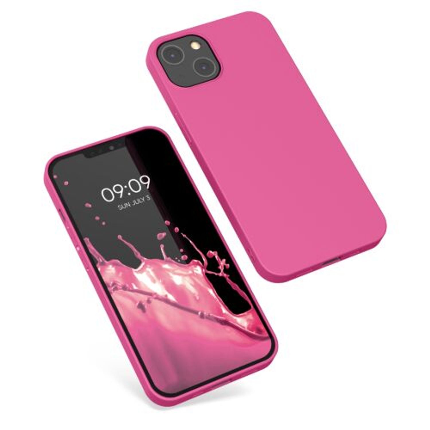 Husa pentru iPhone 13, Silicon, Roz, 55944.213 fotografia produsului View 2 L