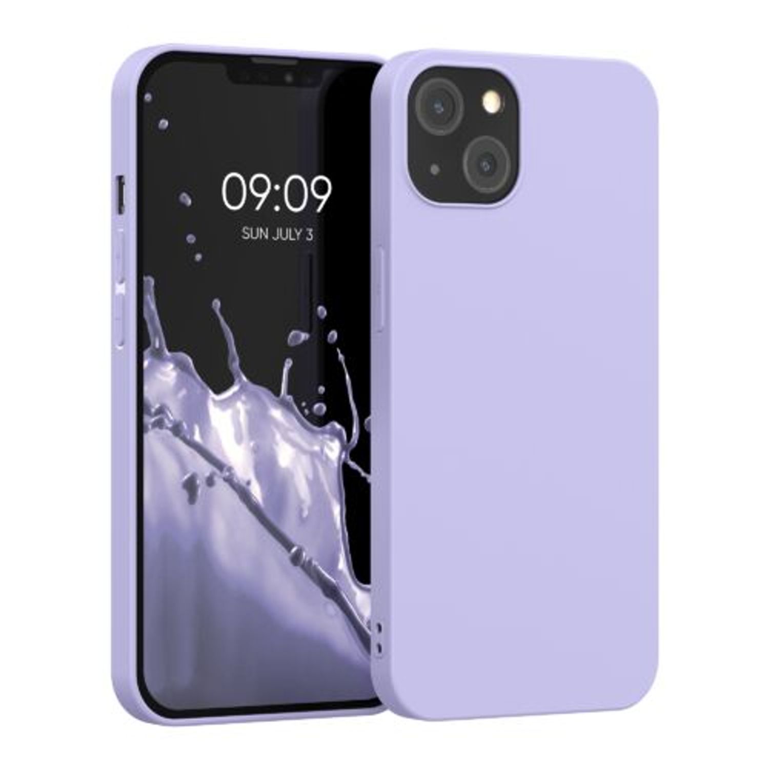 Husa pentru iPhone 13, Silicon, Mov, 55944.139 fotografia produsului