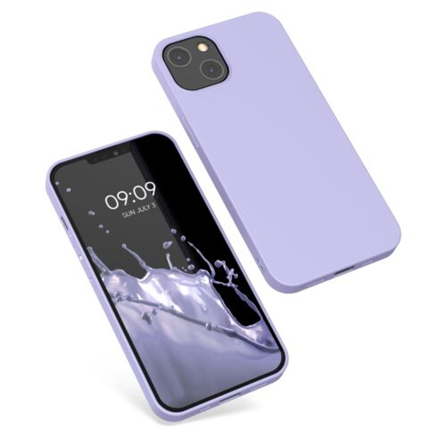 Husa pentru iPhone 13, Silicon, Mov, 55944.139 fotografia produsului View 2 L