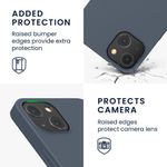 Husa pentru iPhone 13, Silicon, Albastru, 55944.202 fotografia produsului View 4 S