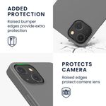 Husa pentru iPhone 13, Silicon, Gri, 55944.155 fotografia produsului View 6 S
