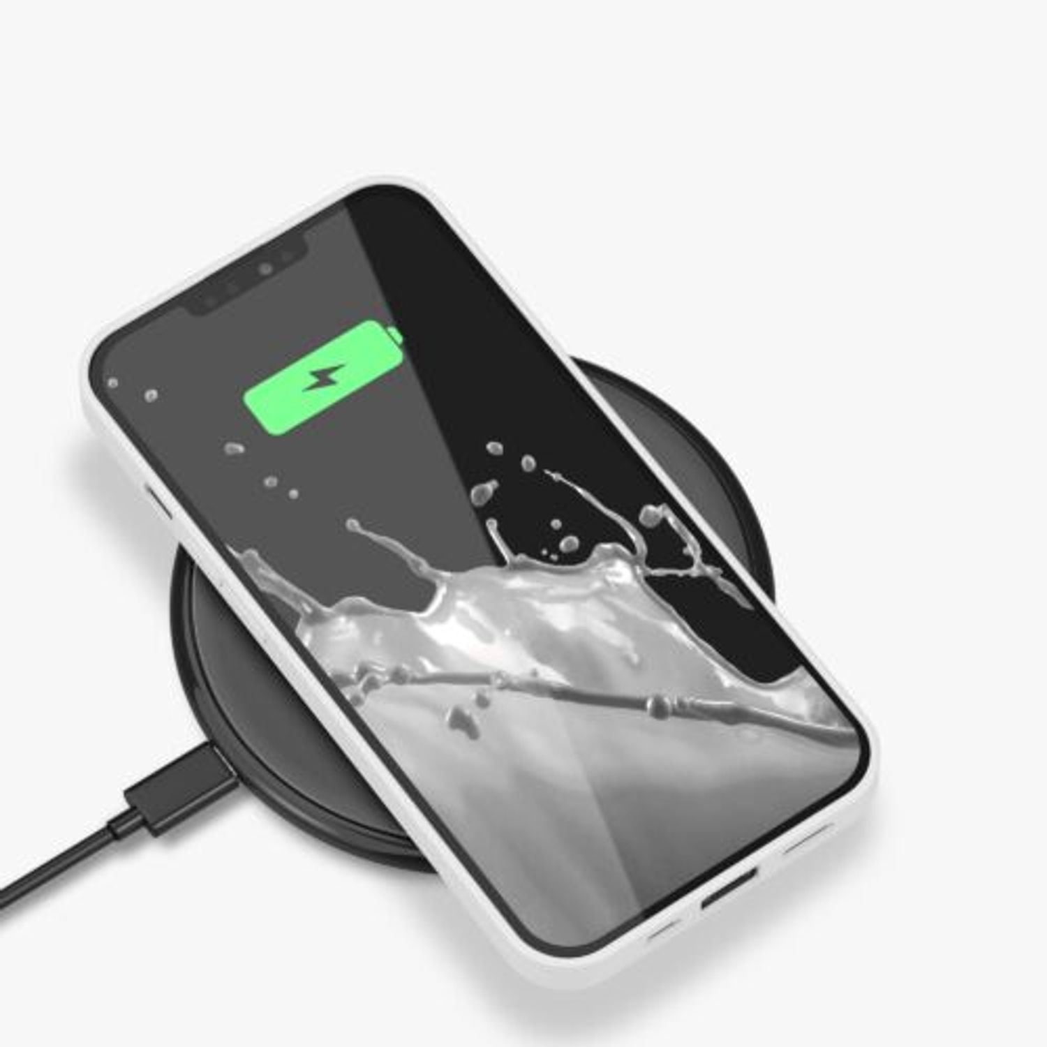 Husa pentru iPhone 13, Silicon, Alb, 55944.48 fotografia produsului View 11 L