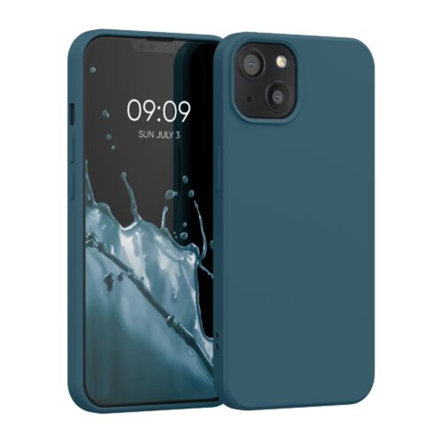 Husa pentru iPhone 13, Silicon, Verde, 55948.57 fotografia produsului