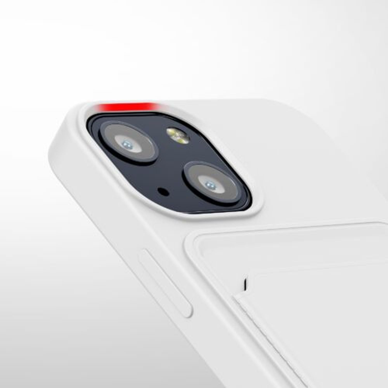 Husa pentru iPhone 13 Mini, Silicon, Alb, 55938.02 fotografia produsului View 9 L