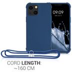 Husa pentru iPhone 13 Mini, Silicon, Albastru, 55933.17 fotografia produsului View 8 S