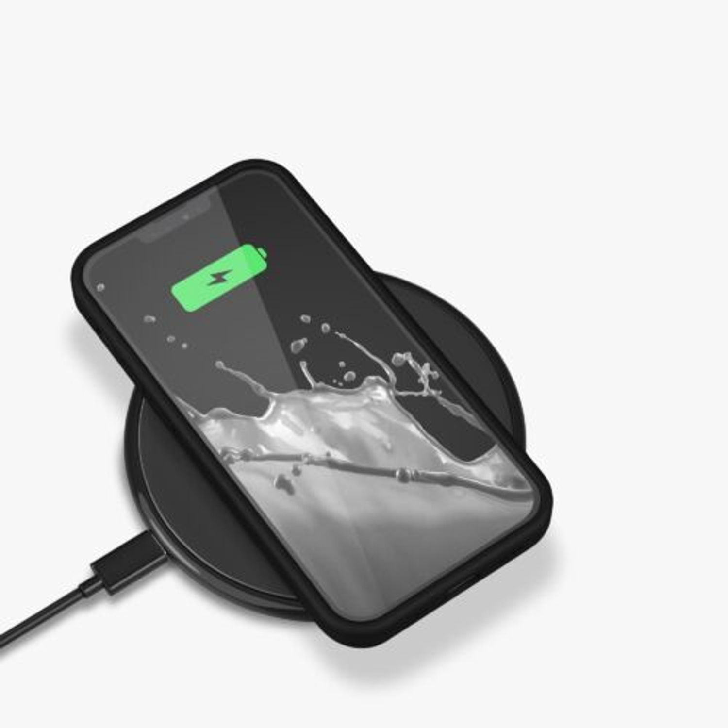 Husa pentru iPhone 13 Mini, Silicon, Negru, 55877.01 fotografia produsului View 5 L