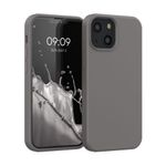 Husa pentru iPhone 13 Mini, Silicon, Gri, 55877.155 fotografia produsului