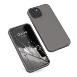 Husa pentru iPhone 13 Mini, Silicon, Gri, 55877.155 fotografia produsului View 2 S