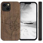 Husa pentru iPhone 13 Mini, Lemn, Maro, 55936.01 fotografia produsului View 2 S