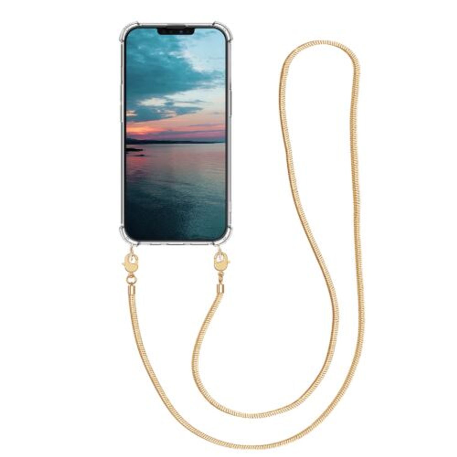 Husa pentru iPhone 13 Mini, Silicon, Transparent, 55934.21 fotografia produsului