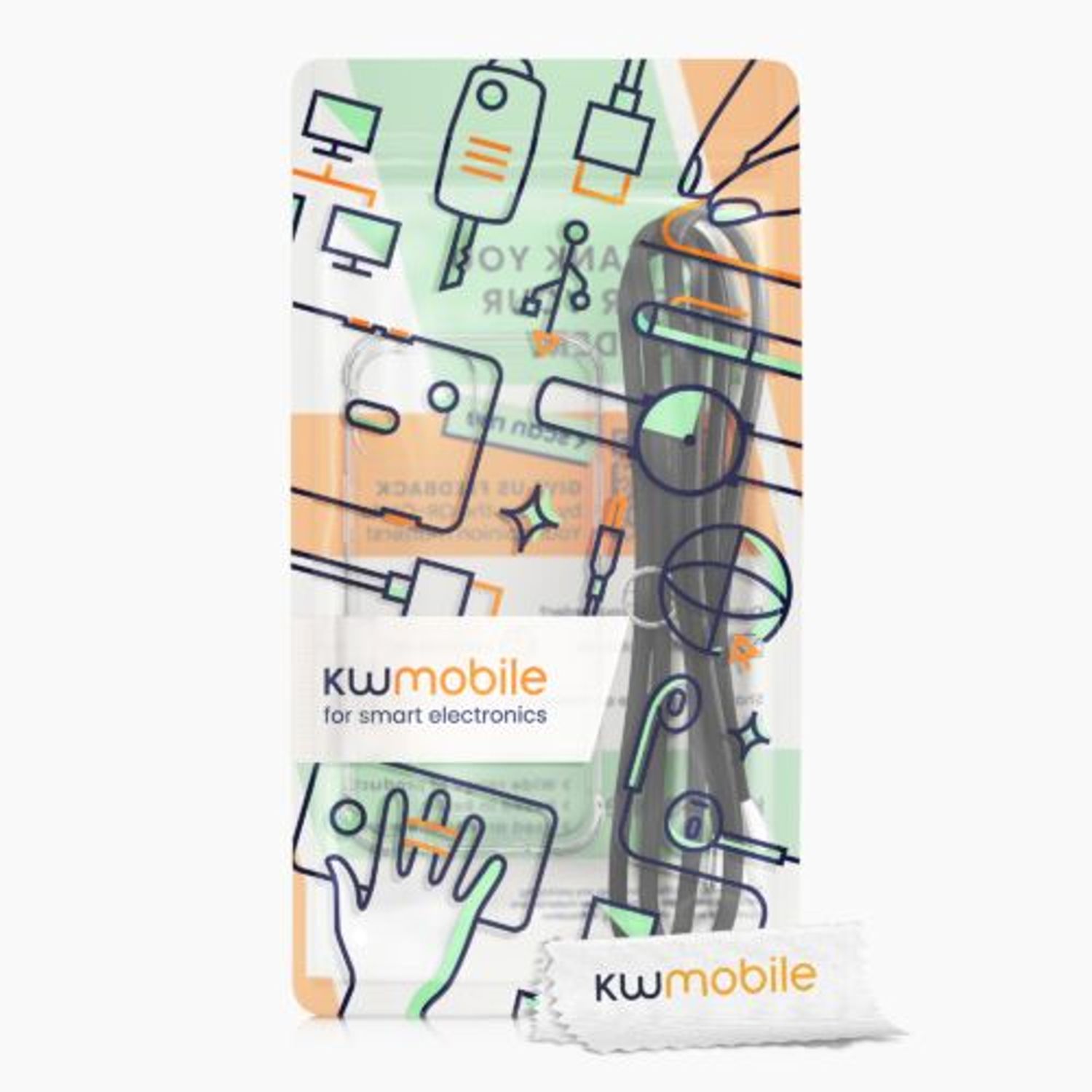 Husa pentru iPhone 13 Mini, Silicon, Transparent, 55932.01 fotografia produsului View 7 L