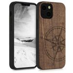 Husa pentru iPhone 13 Mini, Lemn, Maro, 55936.01 fotografia produsului