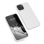 Husa pentru iPhone 13 Mini, Silicon, Alb, 55877.02 fotografia produsului View 2 S
