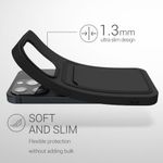 Husa pentru iPhone 13 Pro, Silicon, Negru, 55969.01 fotografia produsului View 6 S