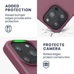 Husa pentru iPhone 13 Pro, Silicon, Roz, 55962.167 fotografia produsului View 5 S