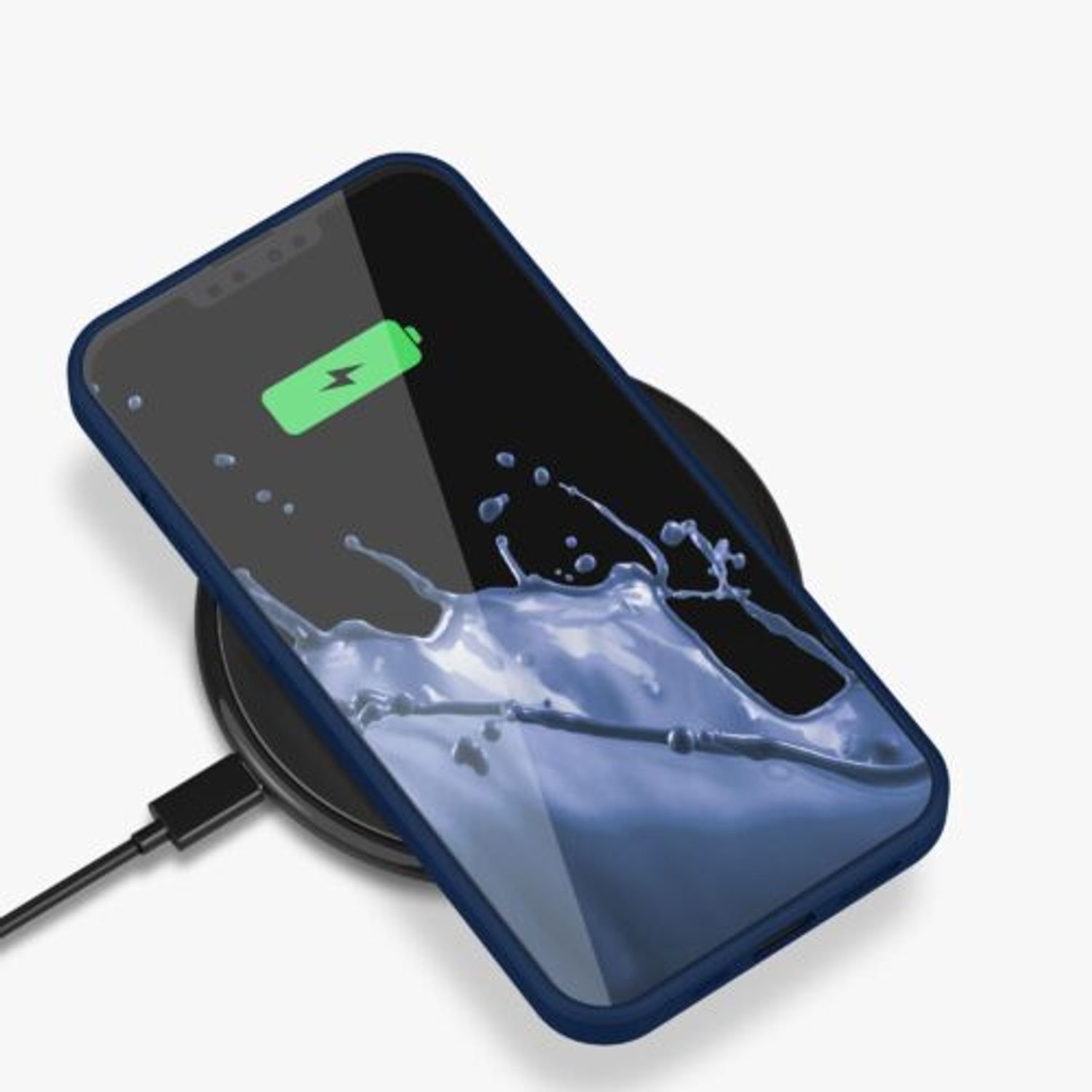 Husa pentru iPhone 13 Pro, Silicon, Albastru, 55962.116 fotografia produsului View 10 L