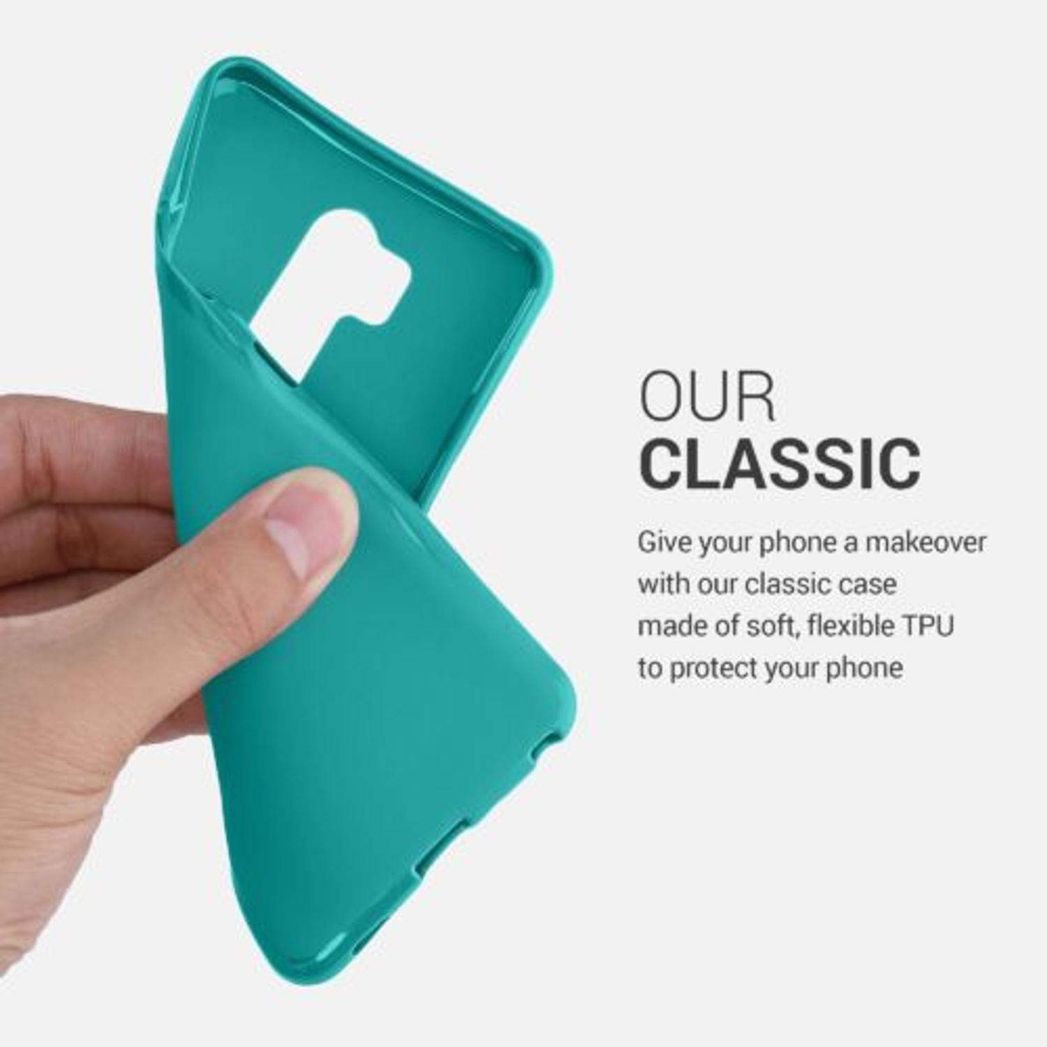 Husa pentru LG G7 ThinQ/G7 Fit/G7 One, Silicon, Verde, 44920.57 fotografia produsului View 6 L