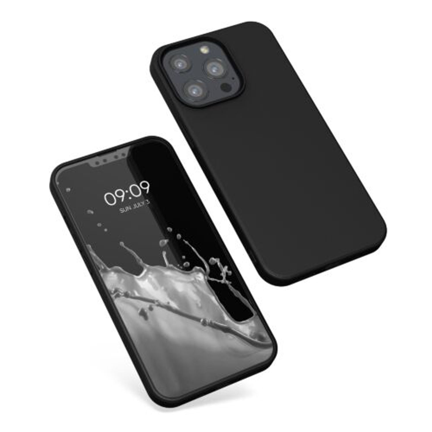Husa pentru iPhone 13 Pro, Silicon, Negru, 55962.47 fotografia produsului View 2 L