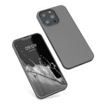 Husa pentru iPhone 13 Pro, Silicon, Gri, 55962.155 fotografia produsului View 2 S