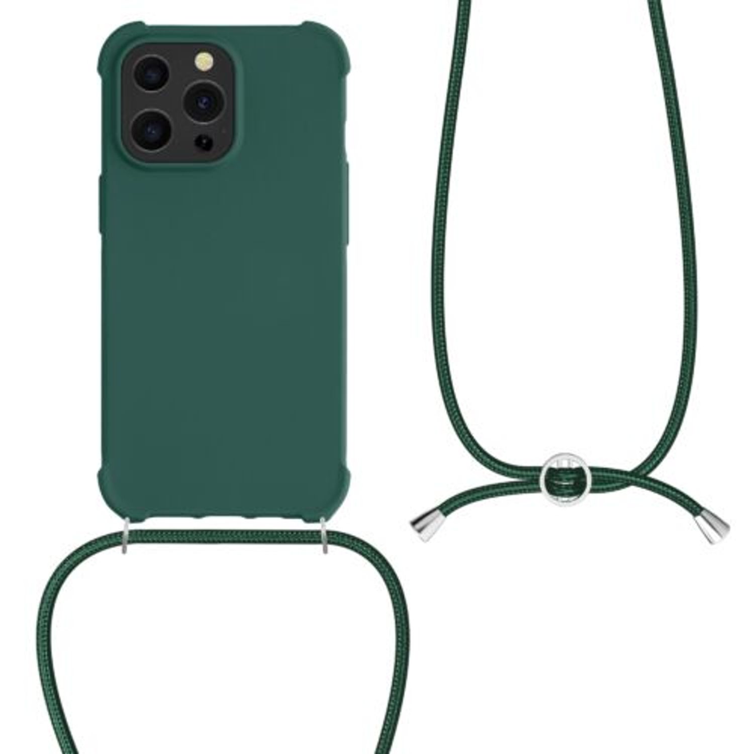 Husa pentru iPhone 13 Pro, Silicon, Verde, 55964.80 fotografia produsului View 2 L