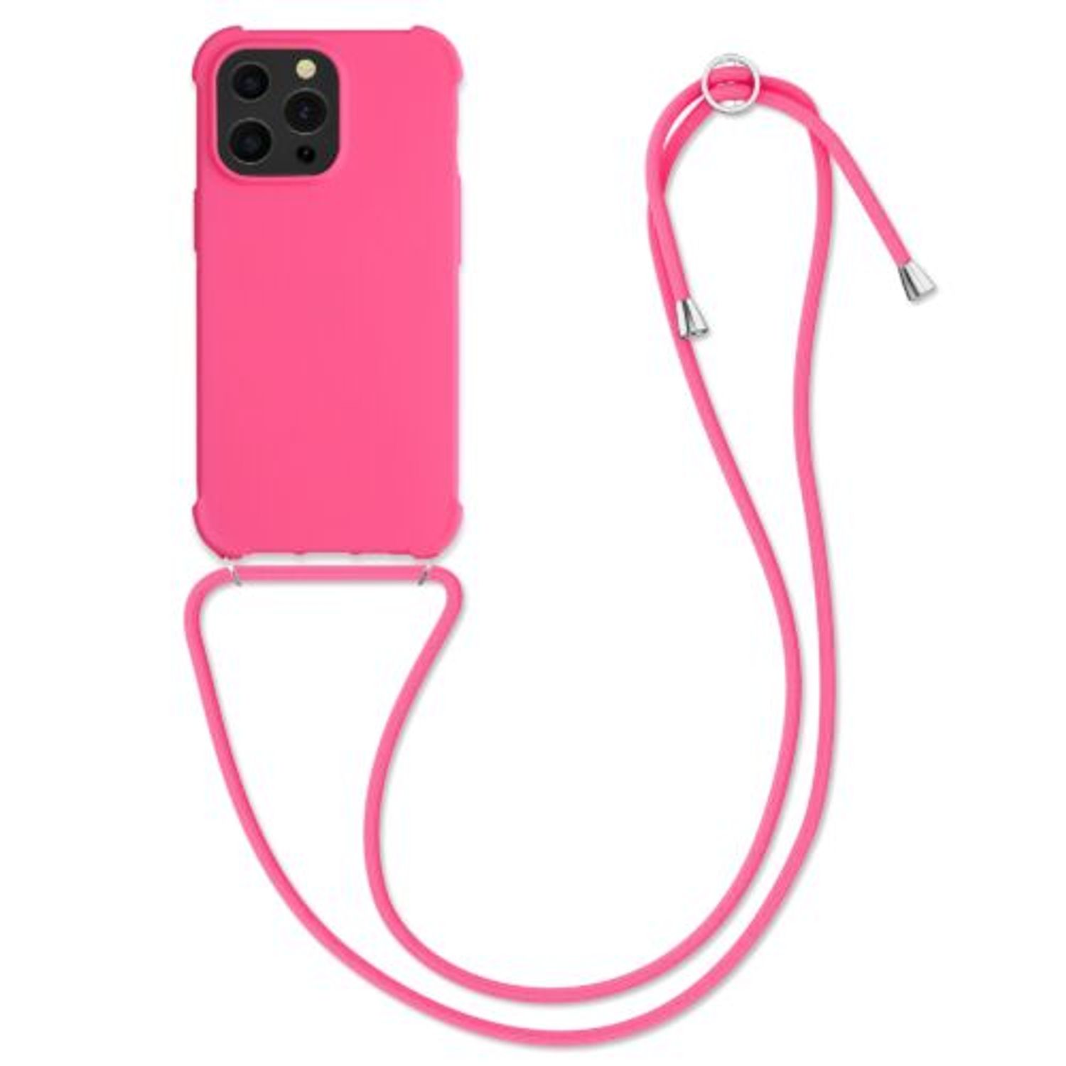 Husa pentru iPhone 13 Pro, Silicon, Roz, 55964.77 fotografia produsului