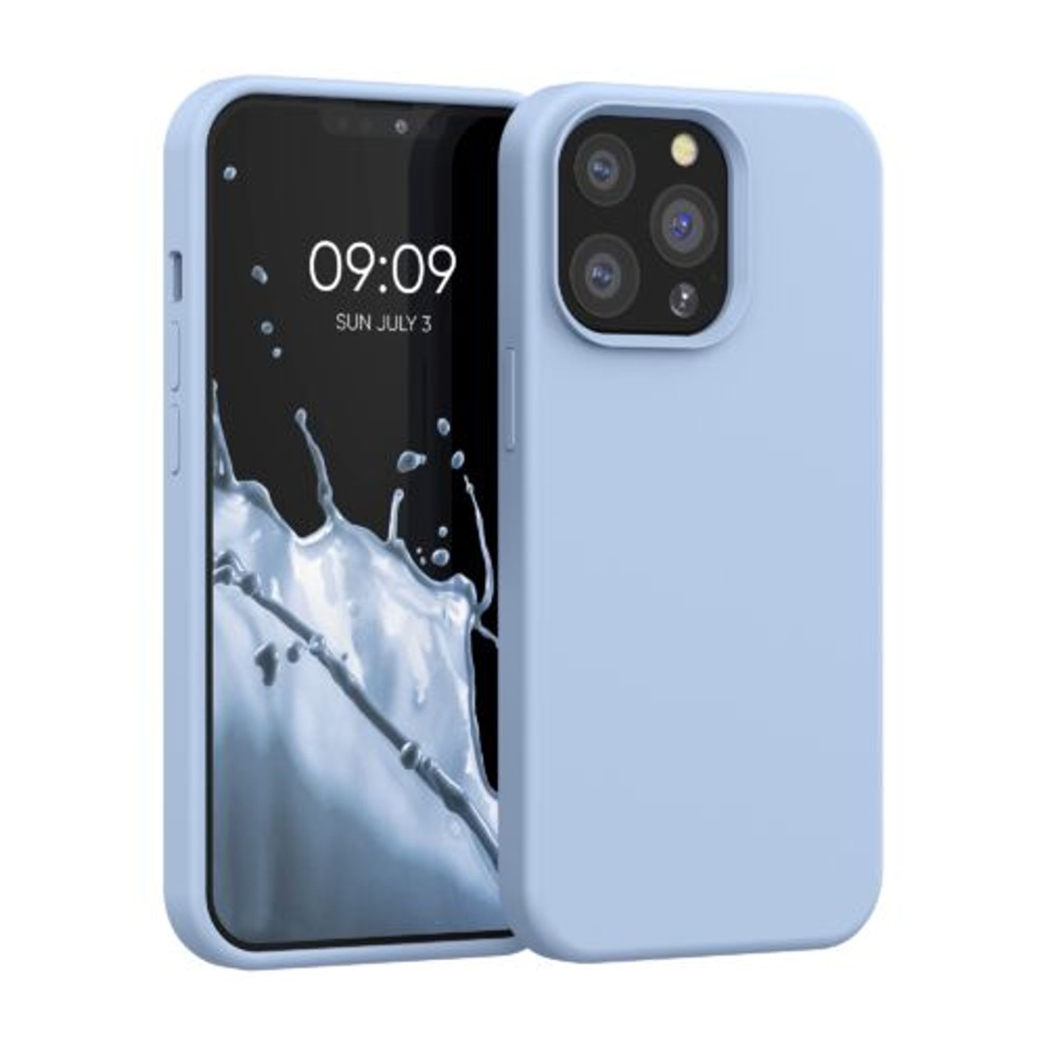 Husa pentru iPhone 13 Pro, Silicon, Albastru, 55880.58 fotografia produsului