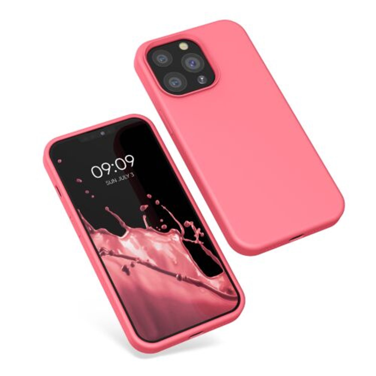 Husa pentru iPhone 13 Pro, Silicon, Roz, 55880.103 fotografia produsului View 2 L