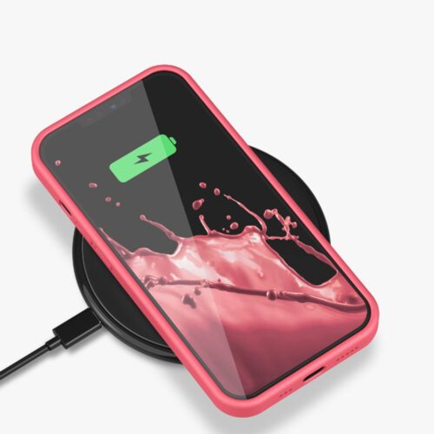 Husa pentru iPhone 13 Pro, Silicon, Roz, 55880.103 fotografia produsului View 11 L