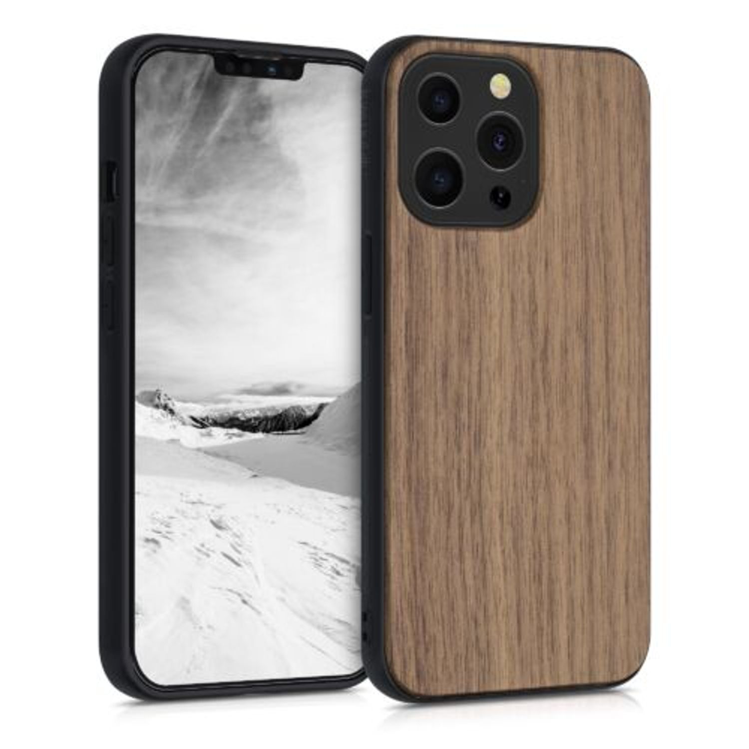 Husa pentru iPhone 13 Pro, Lemn, Maro, 55968.18 fotografia produsului
